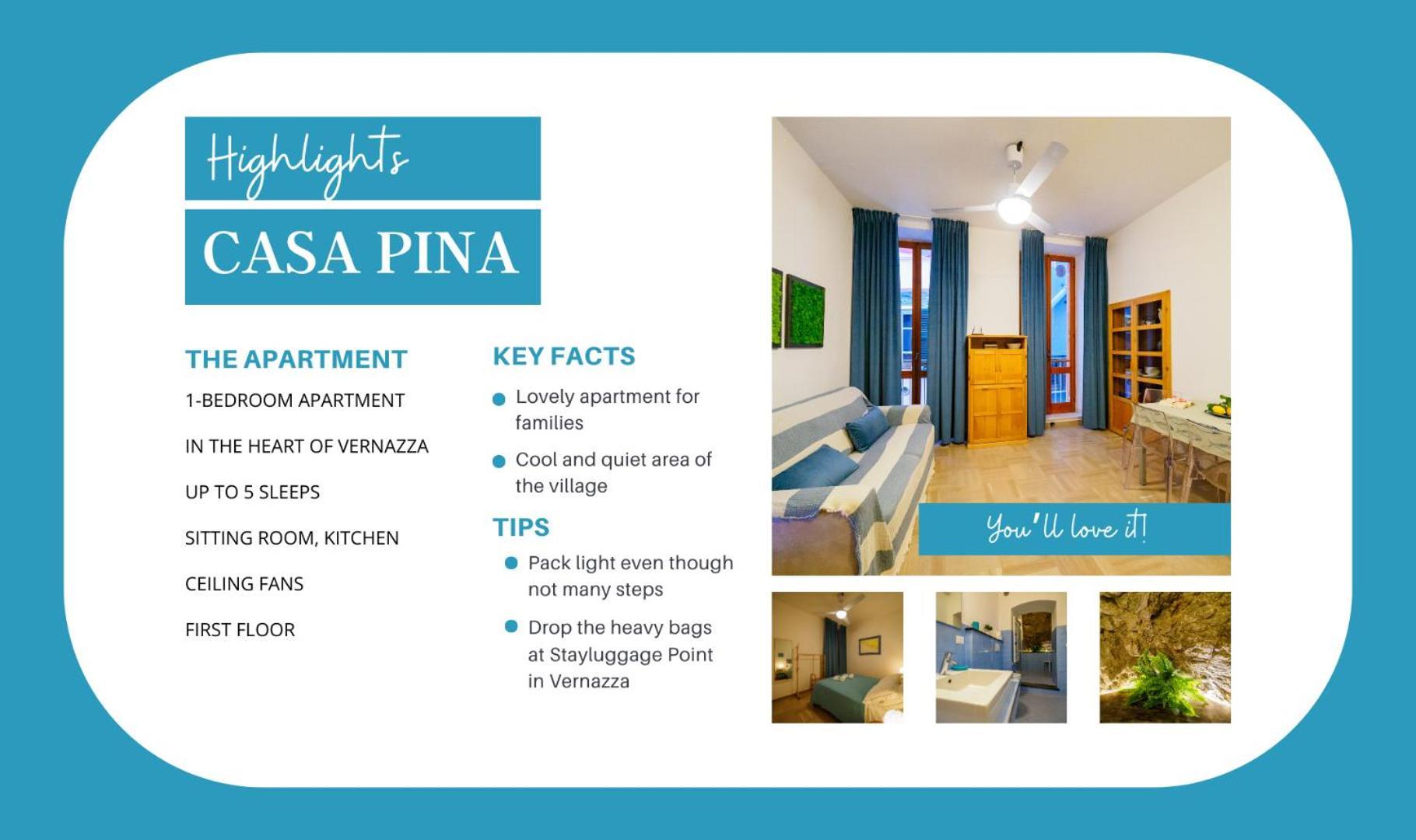 Casa Pina Quiet Apartment 韦尔纳扎 外观 照片